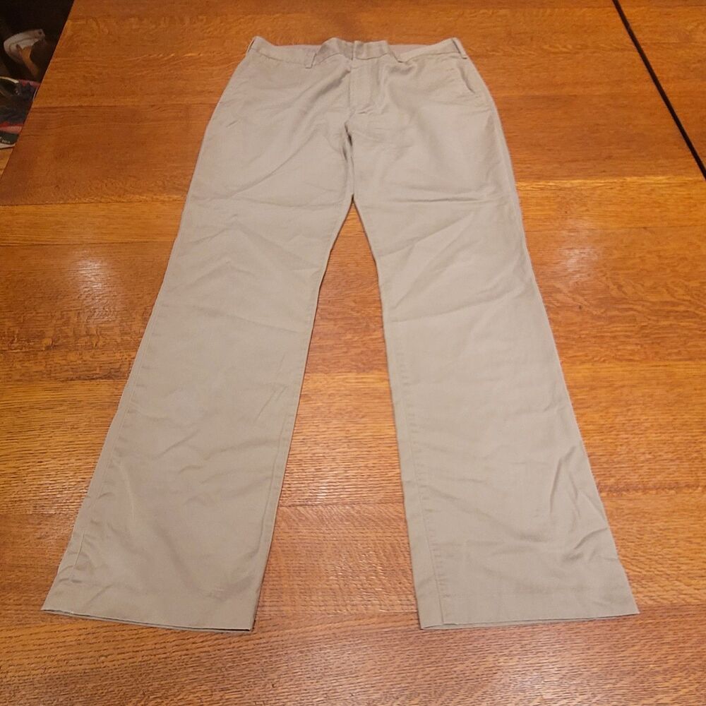 Bonobos Straight Weekday Warriors Wednesday Dress Mens Pants Khaki 33x32